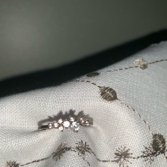 (2for$30)Zircon Rose Gold Ring Size 9 - Picture 3 of 8